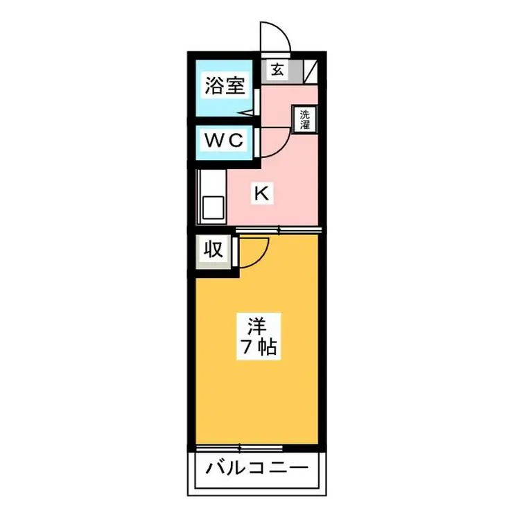 ロイヤルメゾン 2階階 間取り