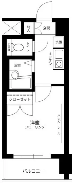ヴェルト目黒西 5階階 間取り