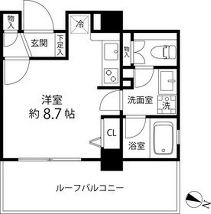 グレイスコート志村三丁目 6階階 間取り
