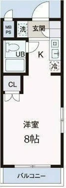 パレヴェール文京 2階階 間取り