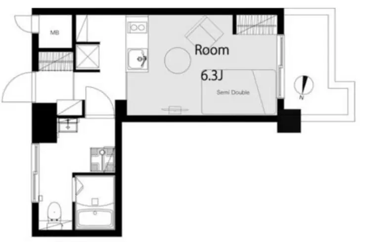 メイツ大森西 10階階 間取り
