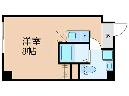 ウィズ高島平(ワンルーム/3階)の間取り写真