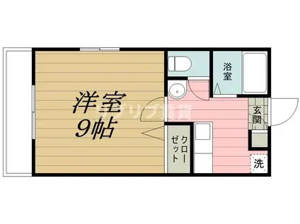 フォーサイトハイツ(1K/2階)の間取り写真