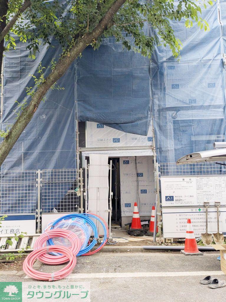 北区西が丘3階案 工事