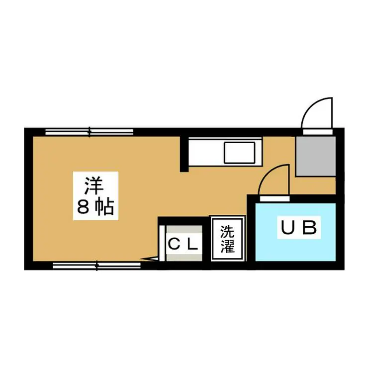 ハイム国府台II 1階階 間取り