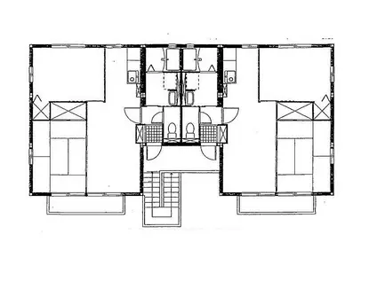 ハイムさくら(2LDK/2階)の間取り写真