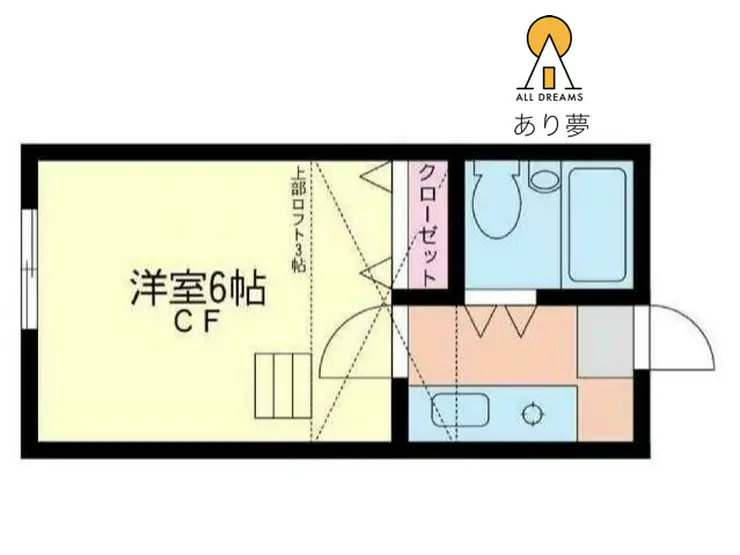 レオパレスISP妙蓮寺 2階階 間取り