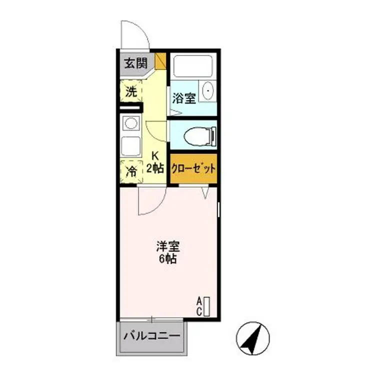 サンコーポ 2階階 間取り
