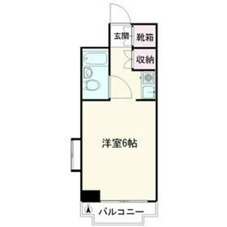 Voルサリーノ節和 6階階 間取り