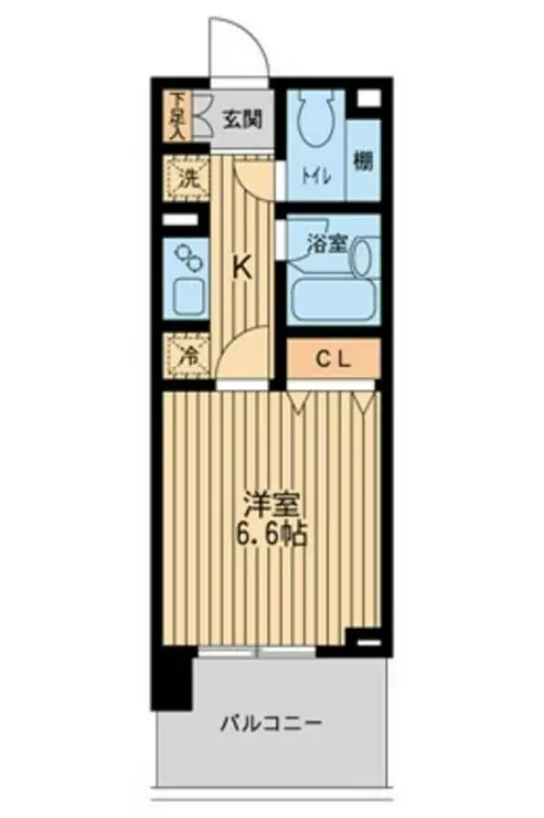 ドゥーエ横濱台町 10階階 間取り