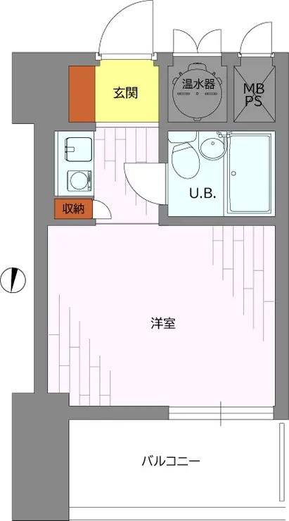 ライオンズマンション半蔵門 9階階 間取り