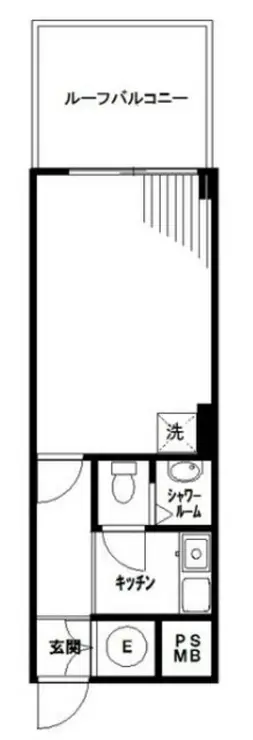 DIKマンション新橋 4階階 間取り