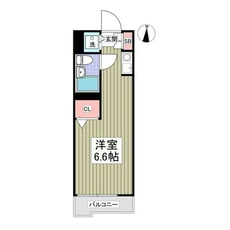 ジョイフル大和南 2階階 間取り