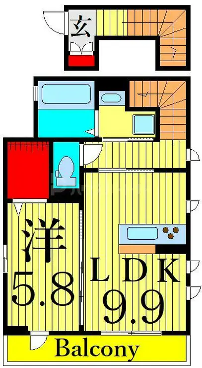 フローラ 2階階 間取り