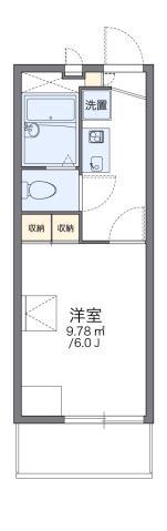レオパレスシャーマー御崎(1K/3階)の間取り写真