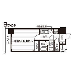 NASIC仙台東口(1K/10階)の間取り写真