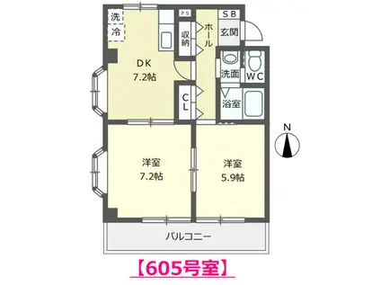 トップルーム品川(ワンルーム/3階)の間取り写真
