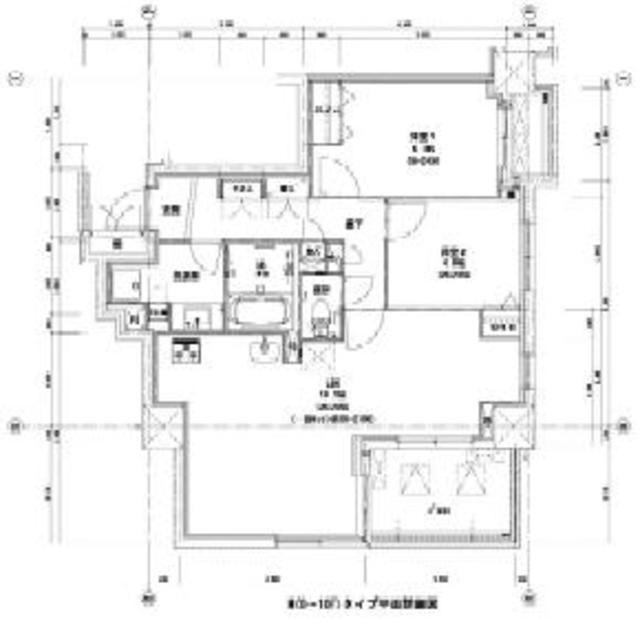 エミリブ鷺ノ宮(2LDK/8階)の間取り写真