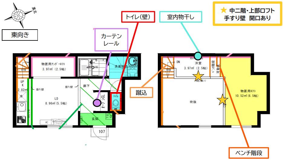 RADIANCE桜本町(ワンルーム/1階)の間取り写真
