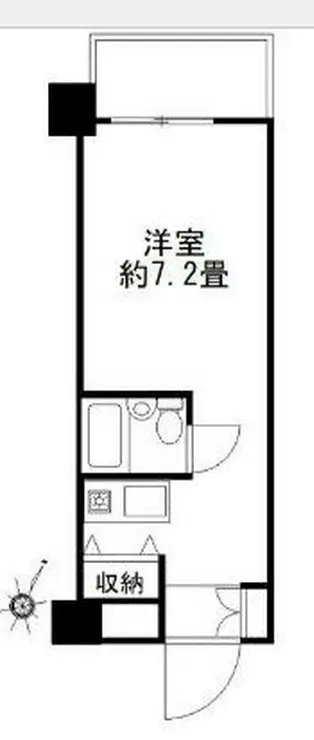 コスモ伊勢佐木長者町 5階階 間取り