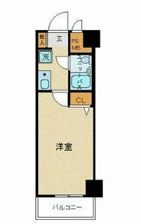 ルイシャトレ恵比寿 4階階 間取り