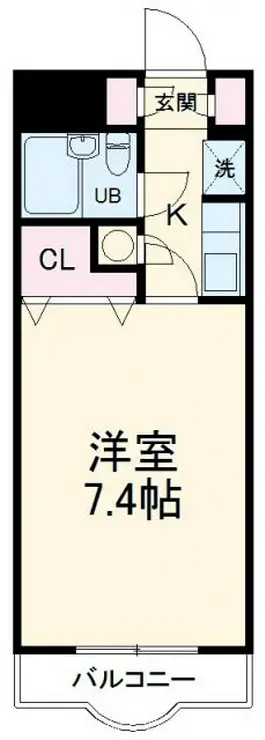 メゾン南行徳 3階階 間取り