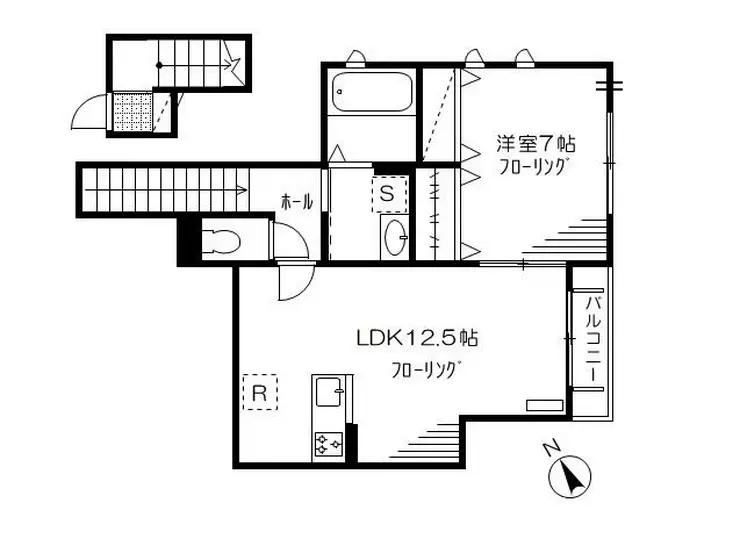 フライハイト 2階階 間取り