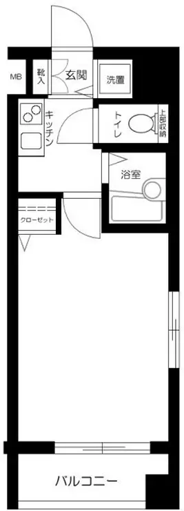 プレール・ドゥーク水天宮 12階階 間取り