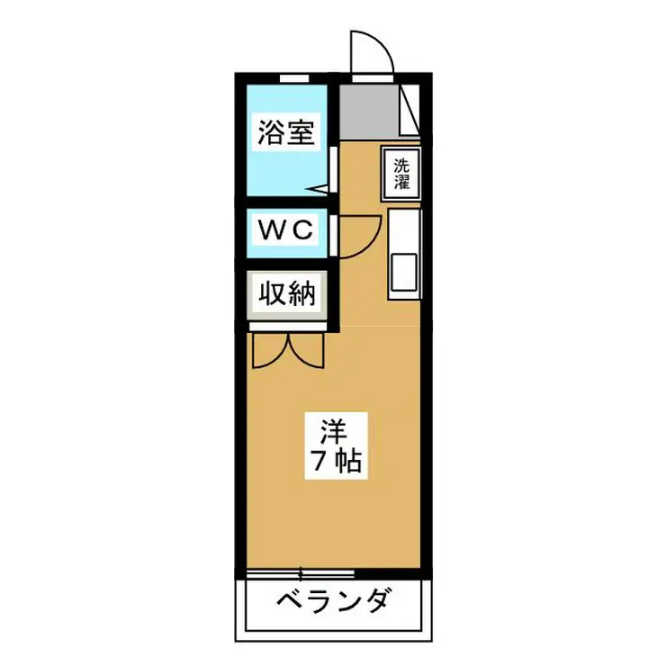 ブライトI 1階階 間取り