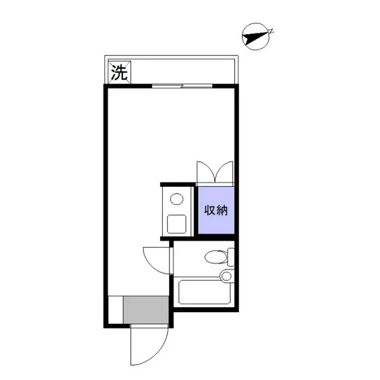 サンアベニュー小手指南 2階階 間取り