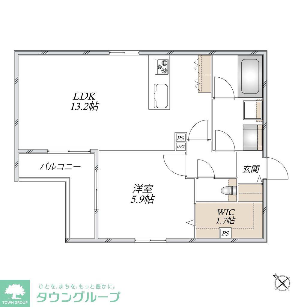 アトレ本山(1LDK/3階)の間取り写真