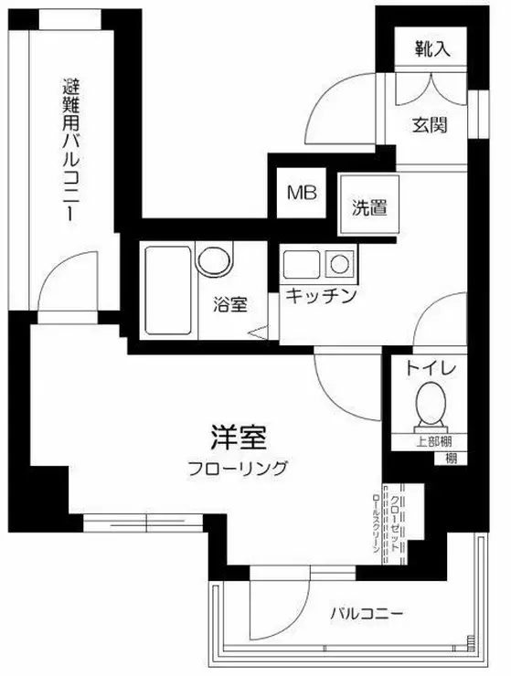 サンテミリオン目白 12階階 間取り