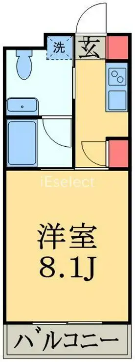 SEASCAPE千葉みなと 12階階 間取り