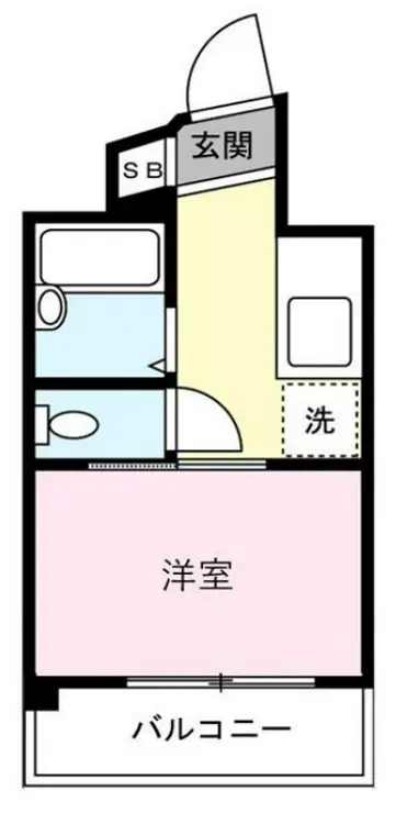 エルウイング立川二番館 2階階 間取り