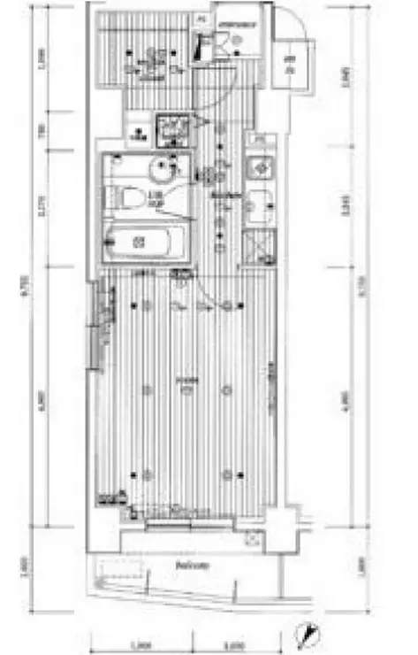 ミリオングランデ元赤坂ヒルズ 10階階 間取り
