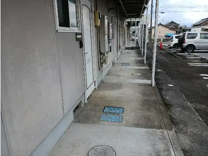 レインボータウン A(2DK/1階)の外観写真