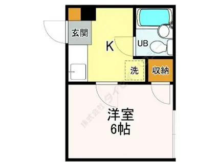 MAK本郷台(1K/1階)の間取り写真