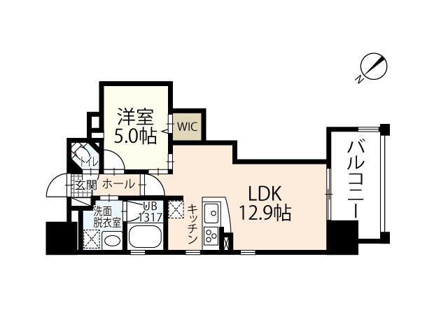 LE AVANTE(1LDK/2階)の間取り写真