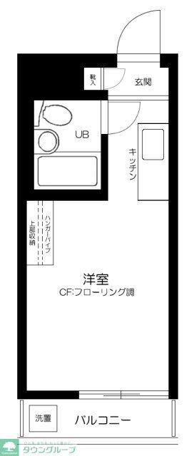 メゾンド・ロベリー(ワンルーム/1階)の間取り写真