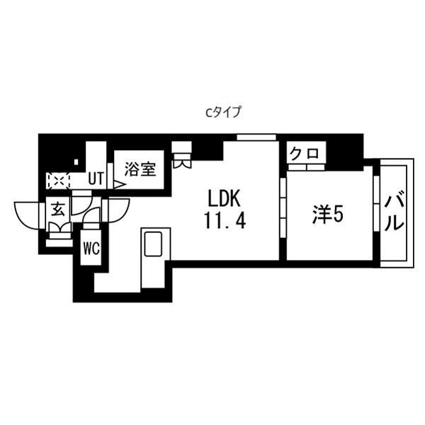 OAKLANCE秋葉原 OAKLANCE秋葉原(1LDK/11階)の間取り写真