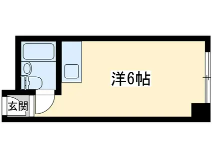 新大阪コーポビアネーズ(ワンルーム/4階)の間取り写真