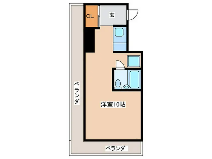 シャルムアマノ 2階階 間取り