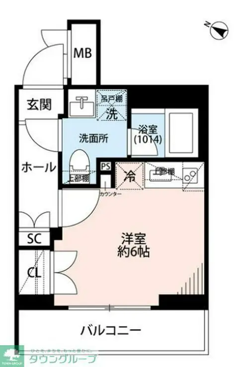 プレール・ドゥーク中野富士見町II 2階階 間取り