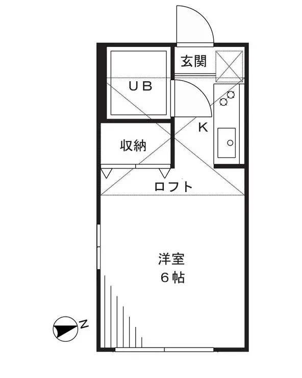 ロフトハウスアルファ 2階階 間取り