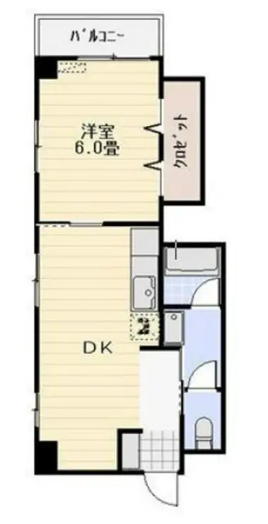 エムケイパレス 1階階 間取り