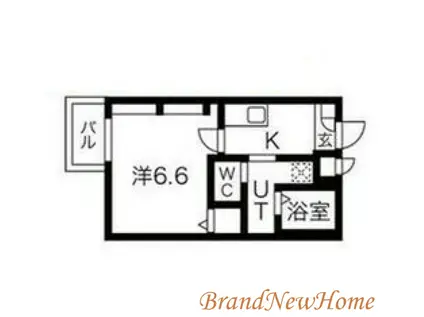 エヌエムスワサントトゥレーズ(1K/1階)の間取り写真