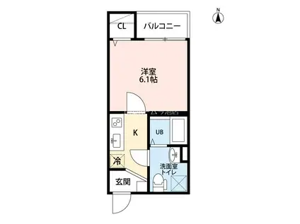 ARVITAみずほ(1K/3階)の間取り写真