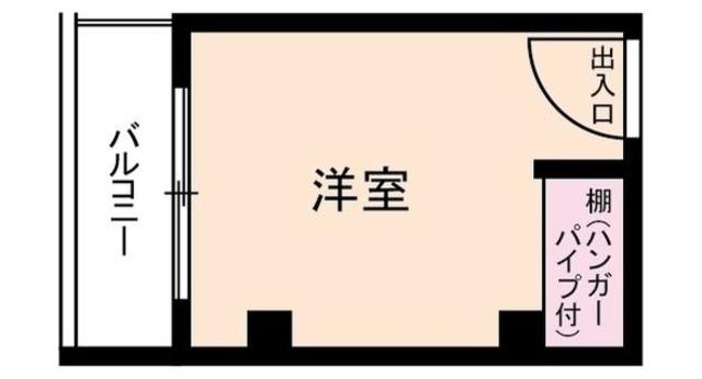 アミンズ聖蹟桜ヶ丘(ワンルーム/3階)の間取り写真