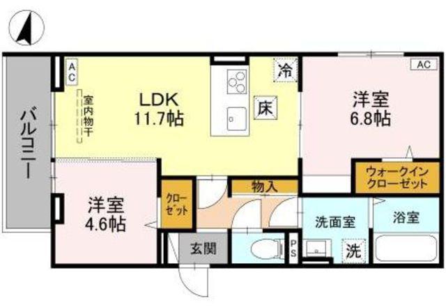 D-ROOM南越谷3丁目PJ IV
