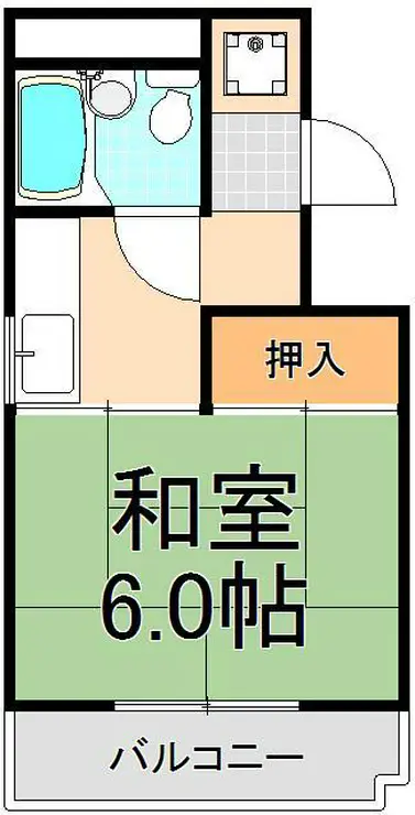 東栄マンション 2階階 間取り